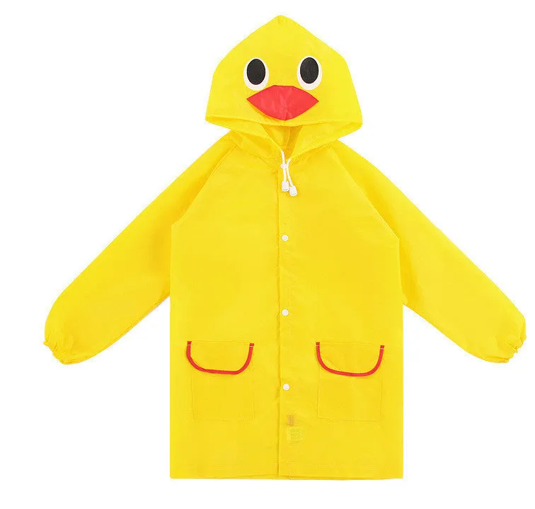 Kids Rain Coat children Raincoat Rainwear/Rainsuit,Kids Waterproof Animal Raincoat 1pcs