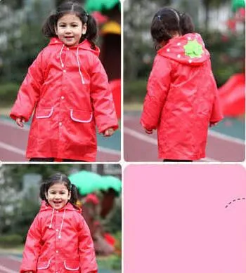 Kids Rain Coat children Raincoat Rainwear/Rainsuit,Kids Waterproof Animal Raincoat 1pcs