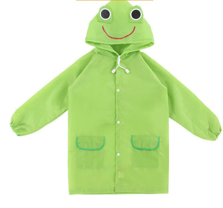 Kids Rain Coat children Raincoat Rainwear/Rainsuit,Kids Waterproof Animal Raincoat 1pcs