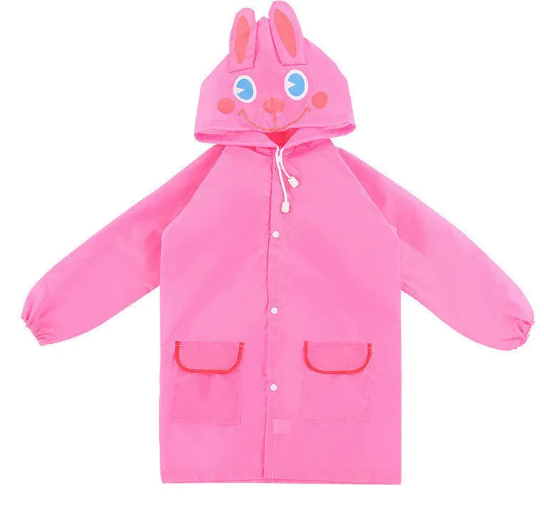 Kids Rain Coat children Raincoat Rainwear/Rainsuit,Kids Waterproof Animal Raincoat 1pcs