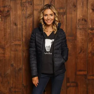 Kingsley Heath Luxe Puffer Jacket - Midnight