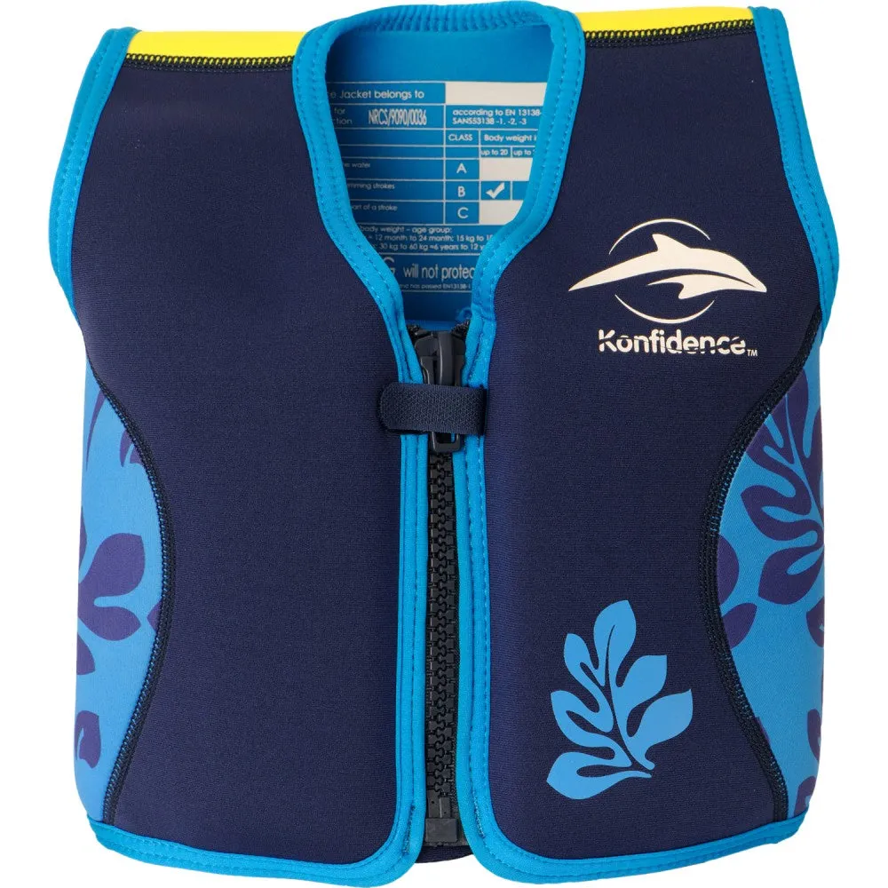 Konfidence jacket - navy palm