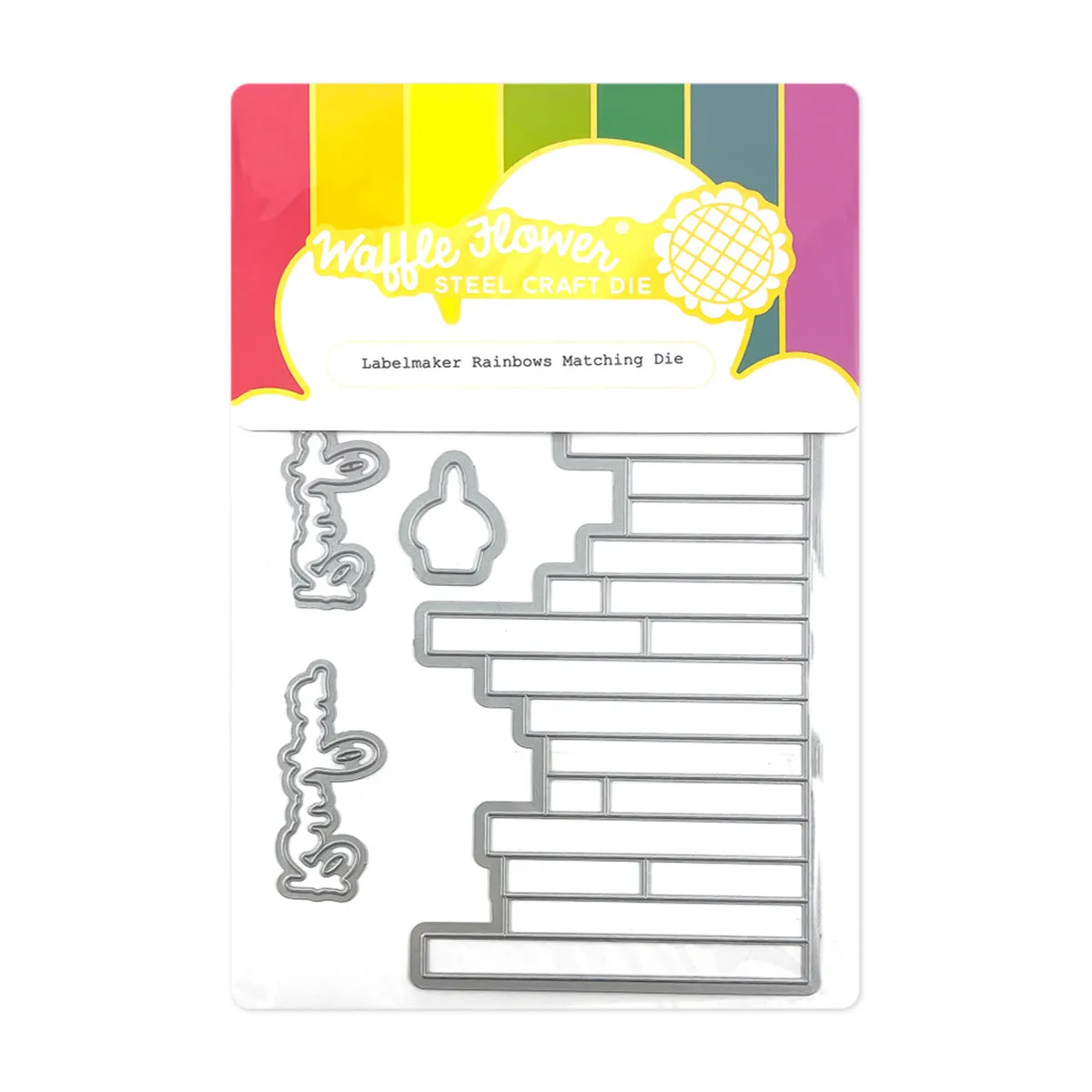 Labelmaker Rainbows Matching Die