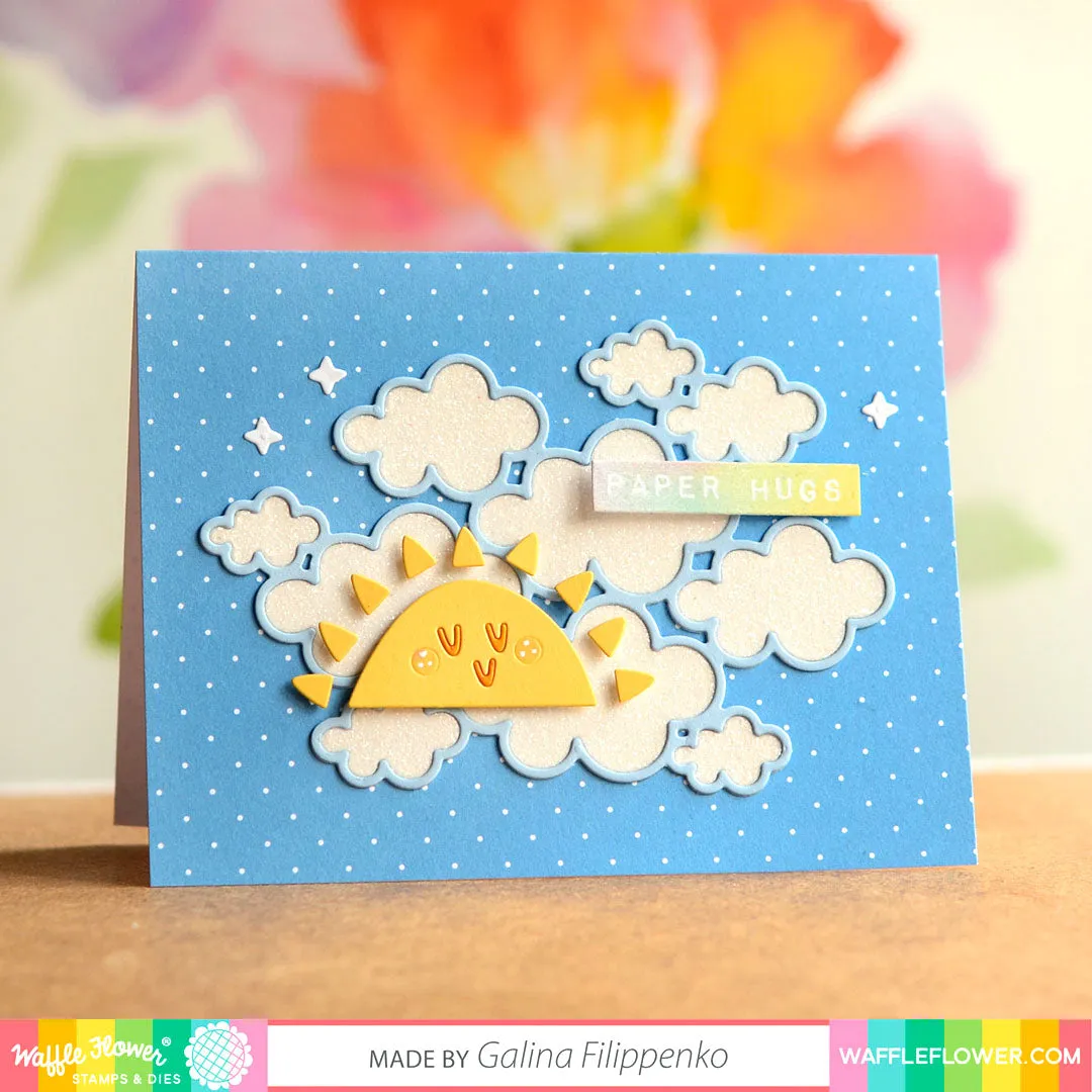 Labelmaker Rainbows Matching Die
