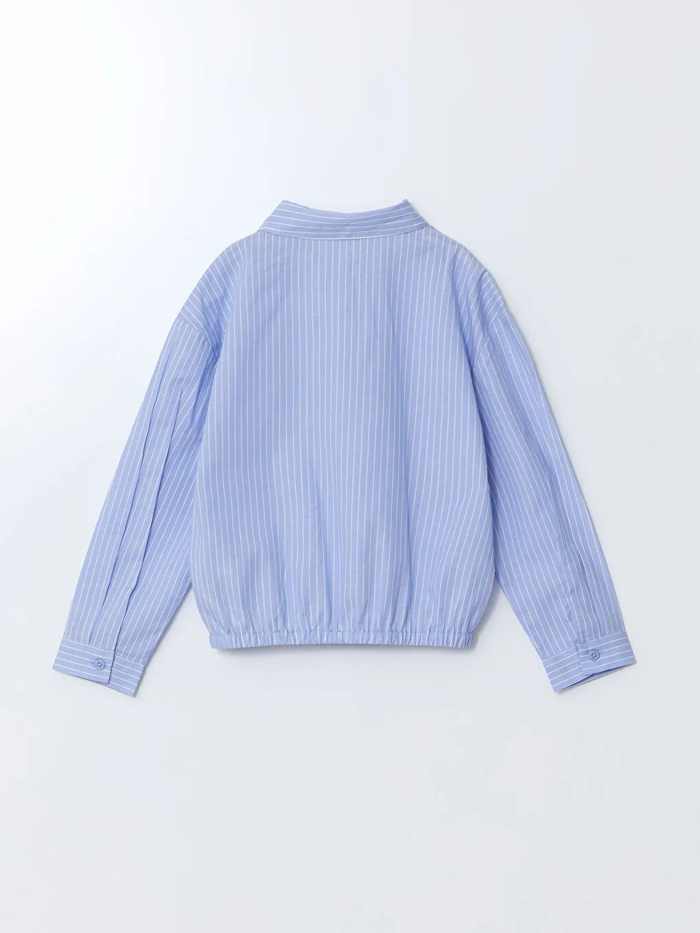 LCW Kids Blue Striped Girl Shirt