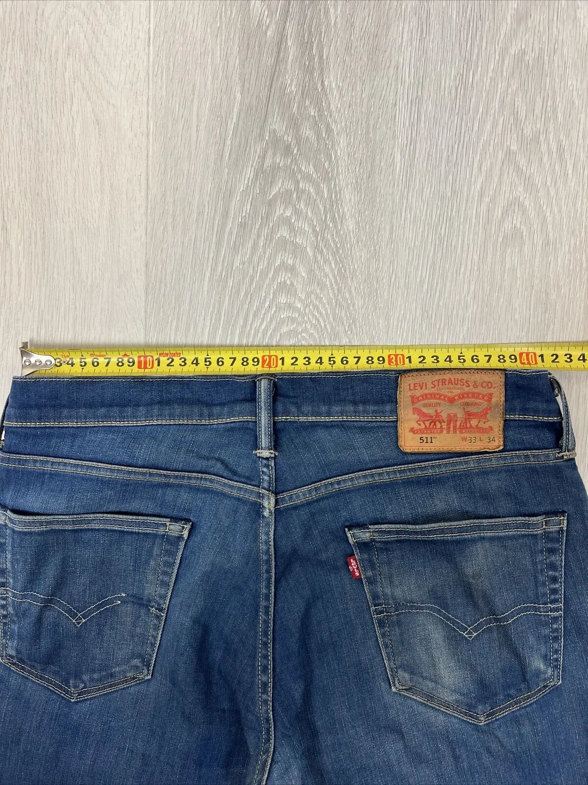 Levi's Jeans 511 Slim Denim Jeans Size 33 x 34