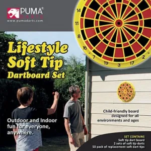 Lifestyle Soft Tip Dartboard Set