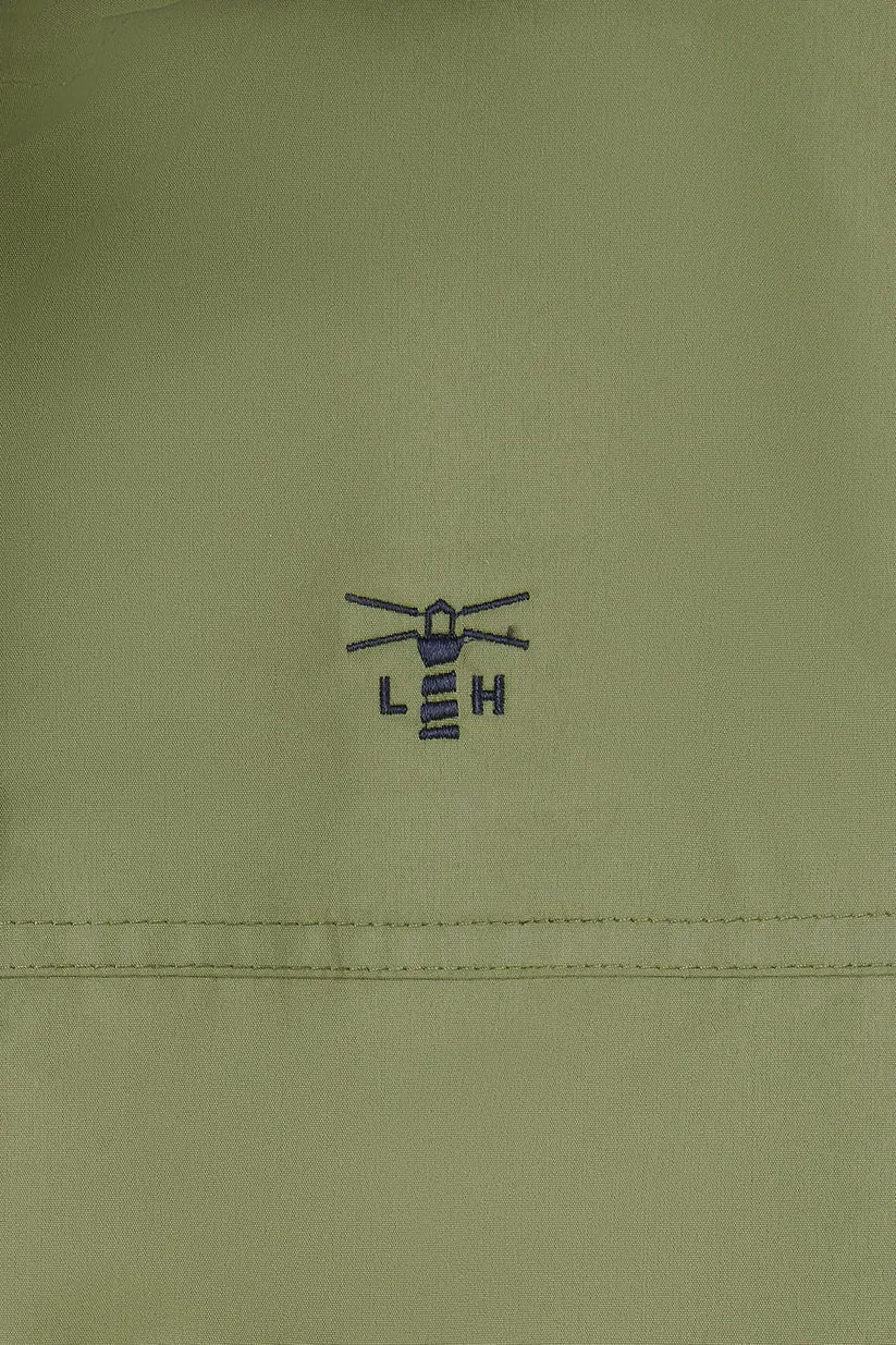 Lighthouse Eva Long Ladies Coat In Olive