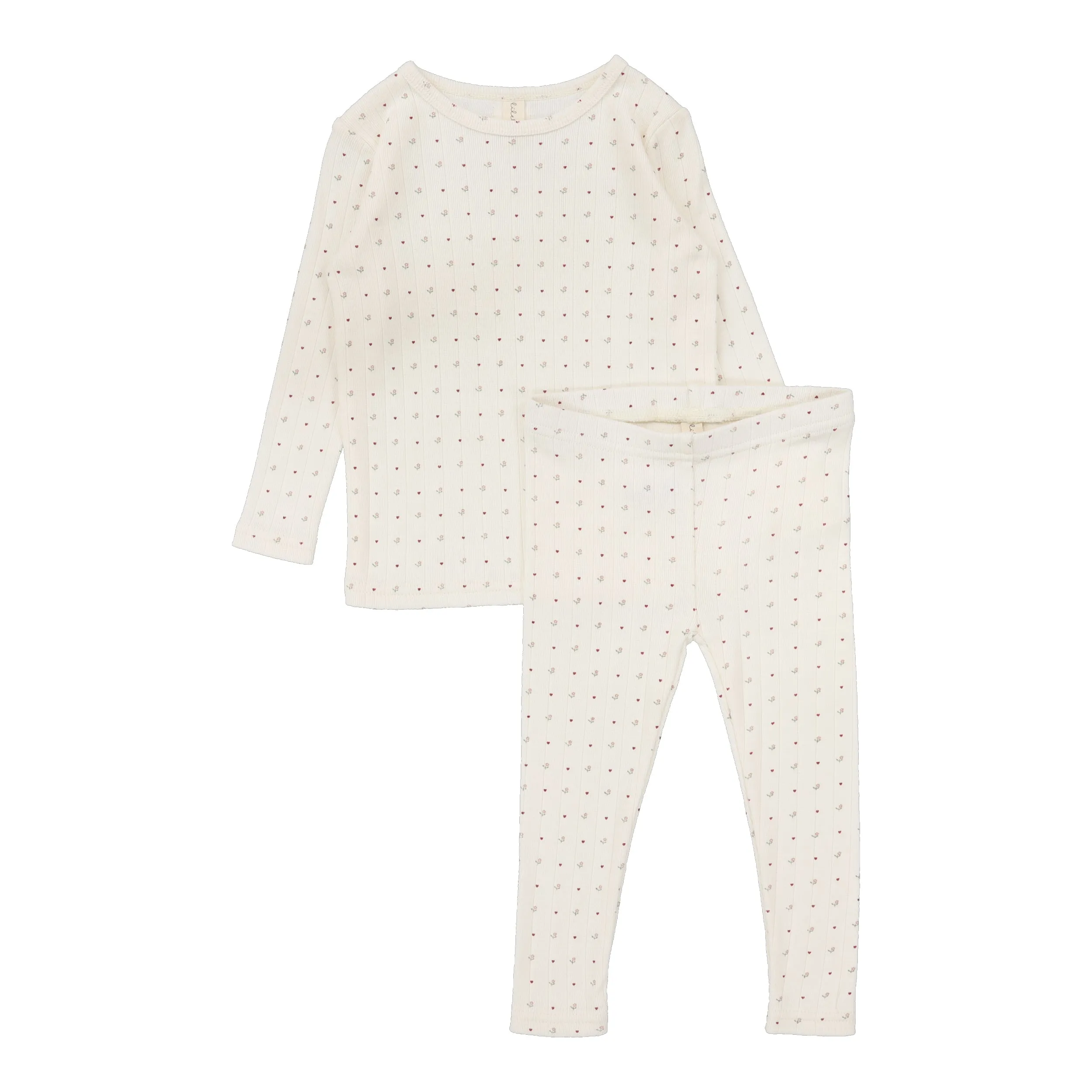 Linear Printed Long Sleeve Set