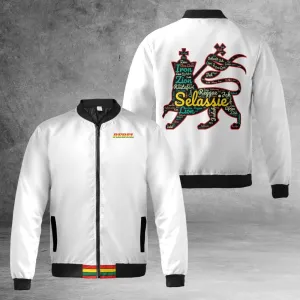 Lion Of Judah Quilted Bomber Jacket