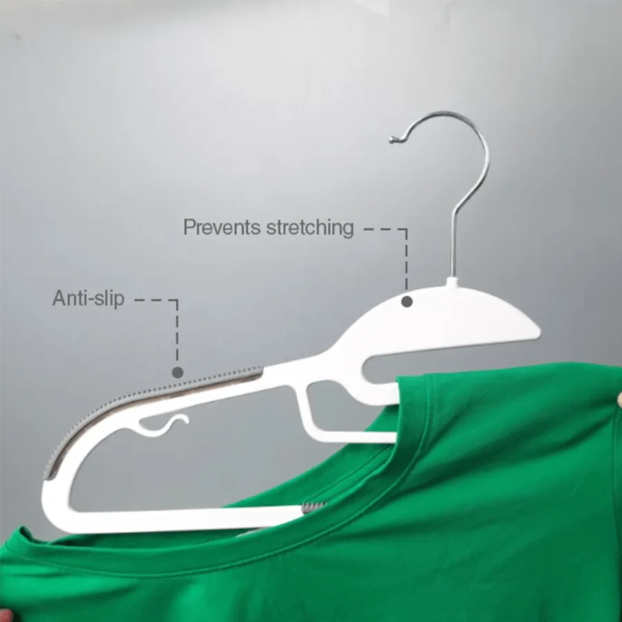 Liv Non-slip Plastic Hngr 5pc Set