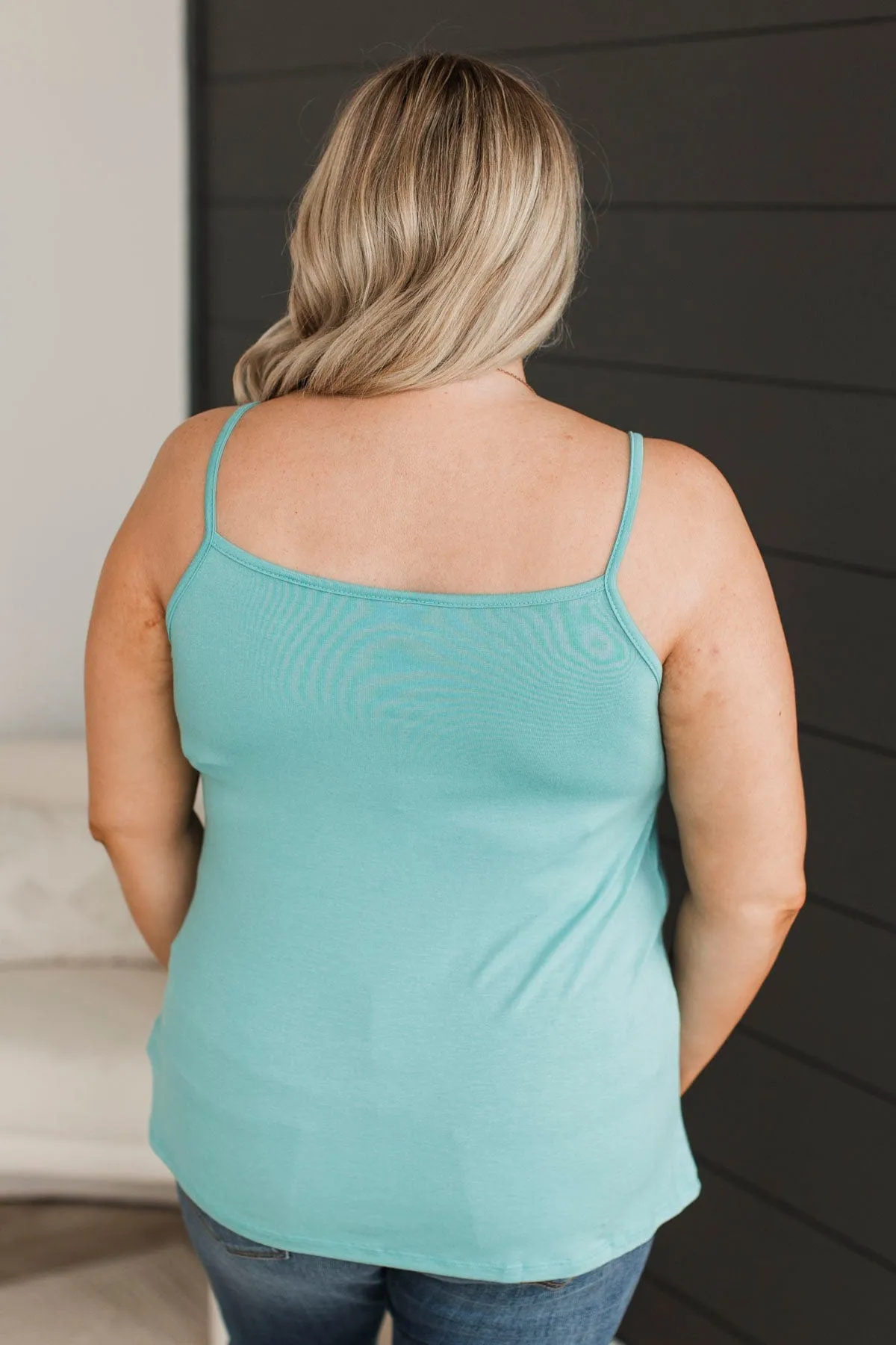 Looking For A Friend Tank Top- Dark Seafoam