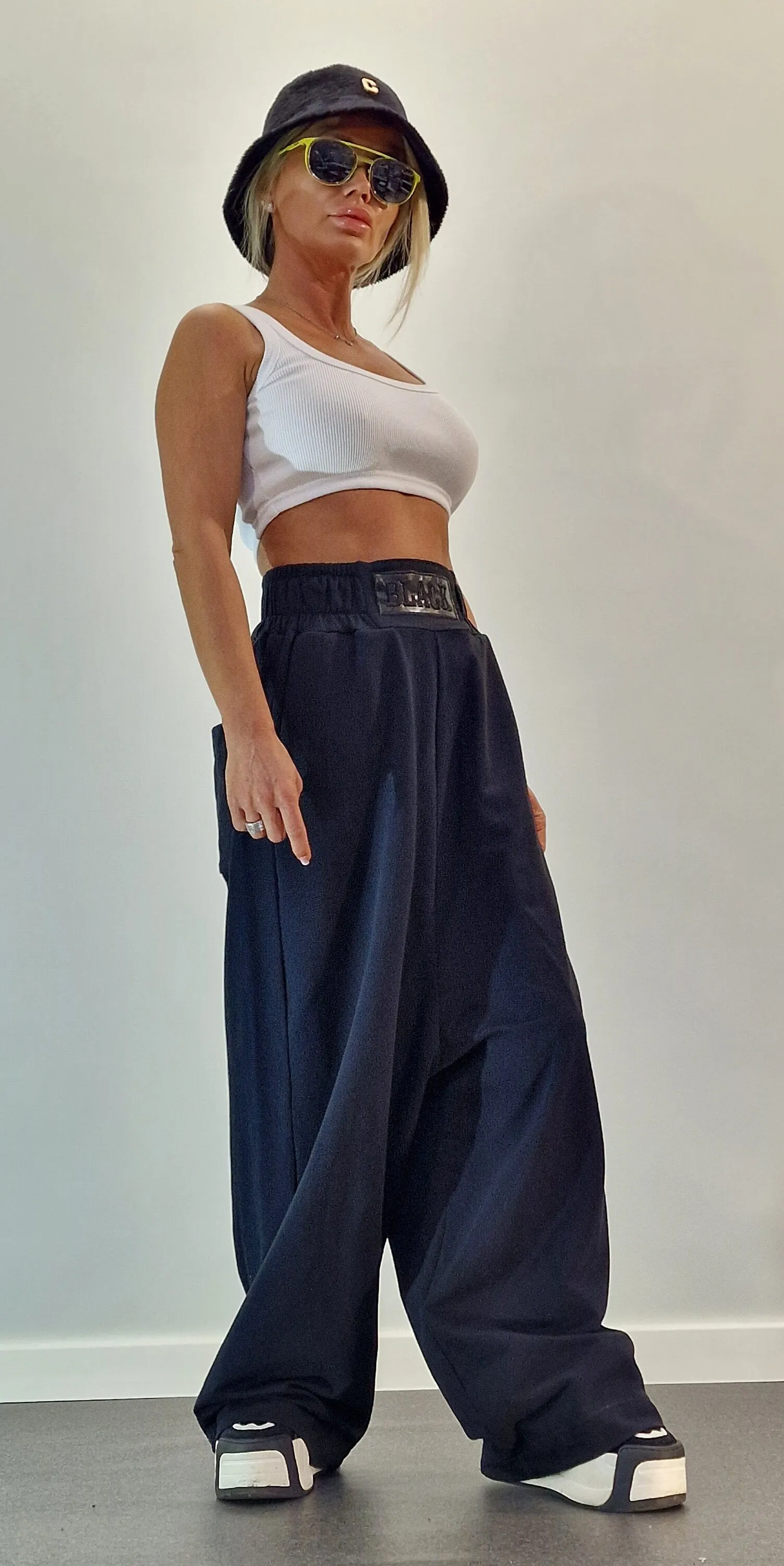 LOOSE High Waste Pants, Baggy Pants, Harem Pants, Loose Drop Crotch Pants, Gipsy Pants, Loose Trousers, Maxi Pants, Extravagant Pants