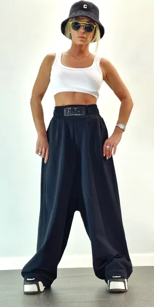 LOOSE High Waste Pants, Baggy Pants, Harem Pants, Loose Drop Crotch Pants, Gipsy Pants, Loose Trousers, Maxi Pants, Extravagant Pants