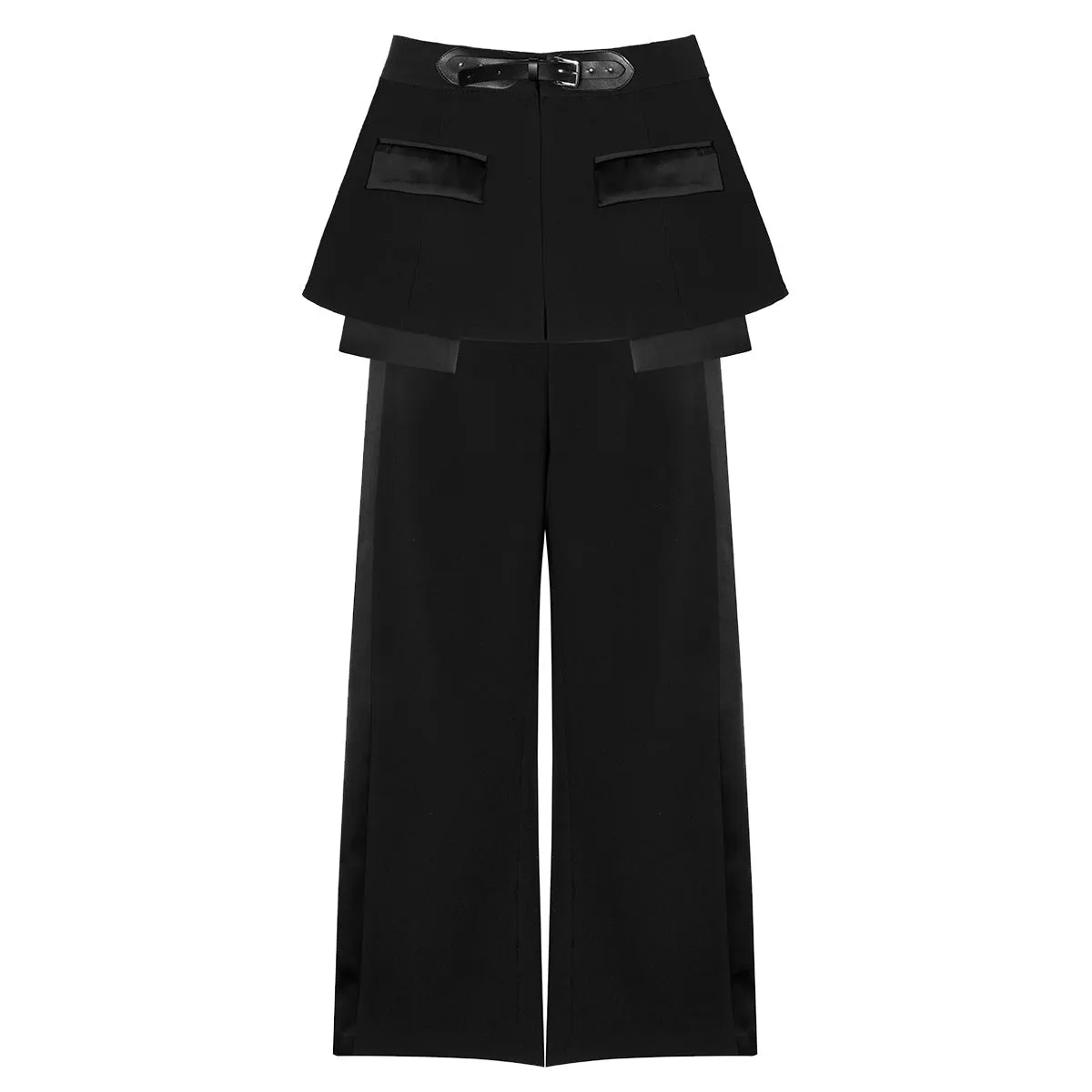 Loose Short Skirt Two Piece Pants Set