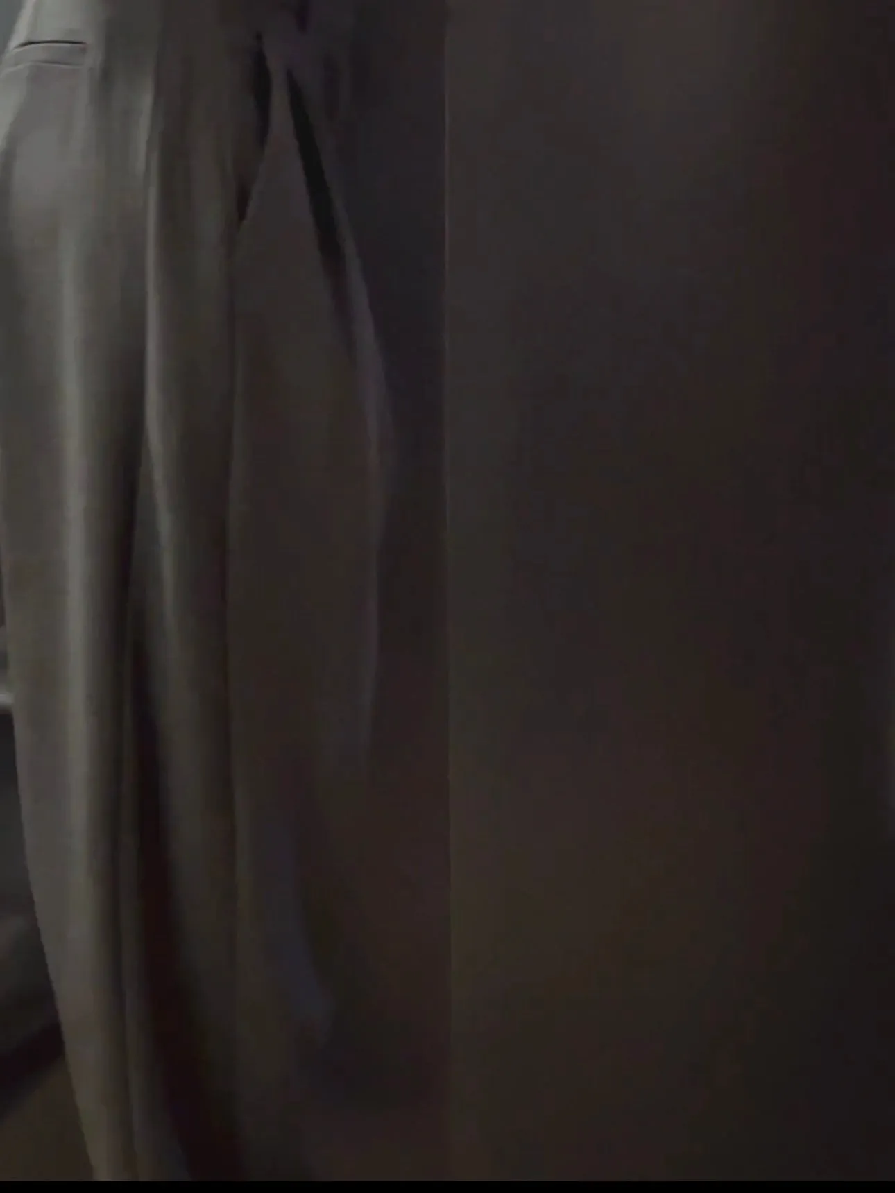 LOOSE SUIT PANTS - GREY
