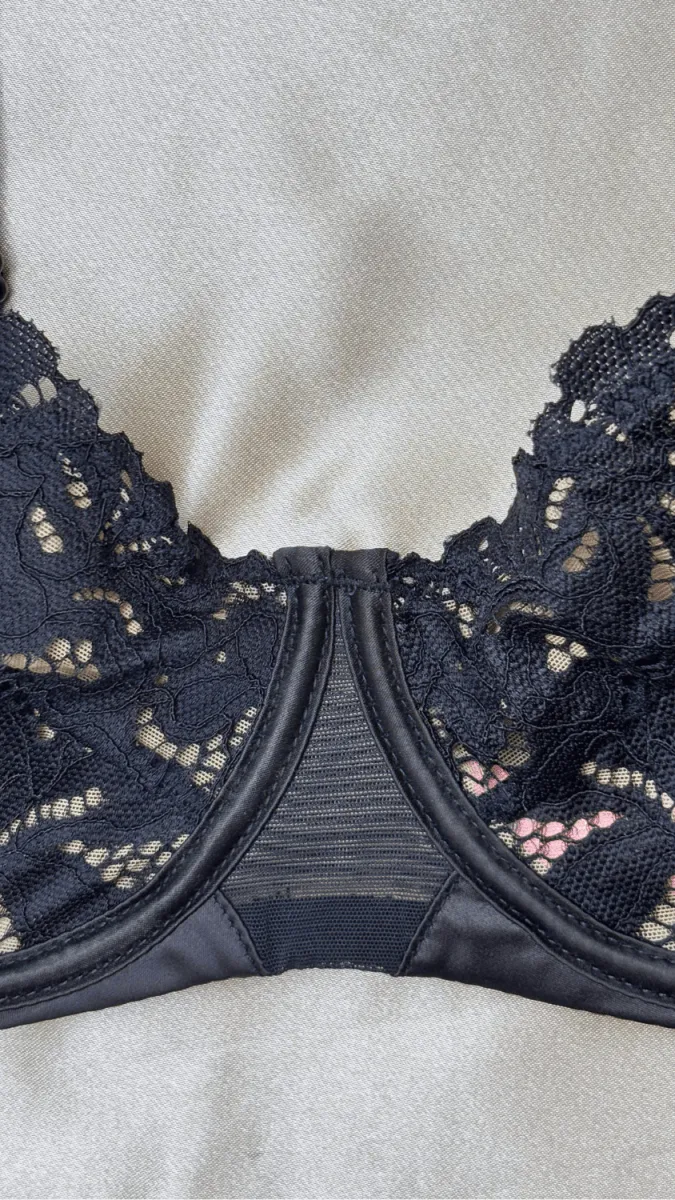 Lyla Lacy Black Bra
