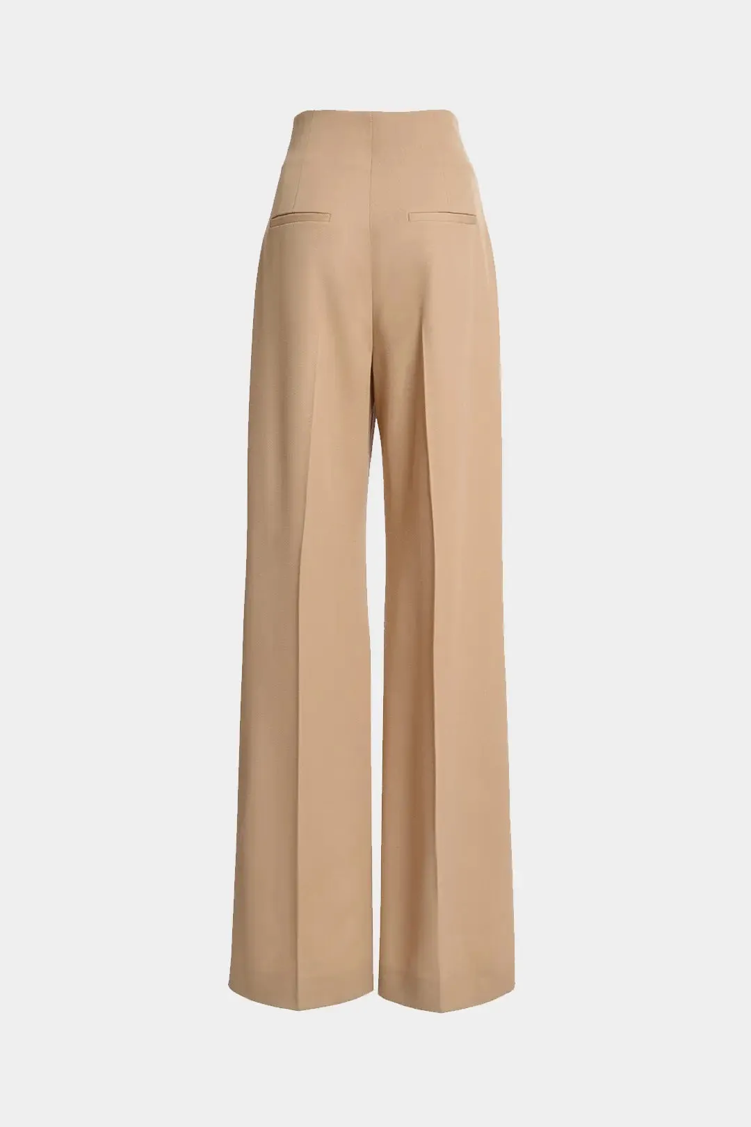 Lysandra - Chic Pleated Design Woman's Wide Leg Trousers