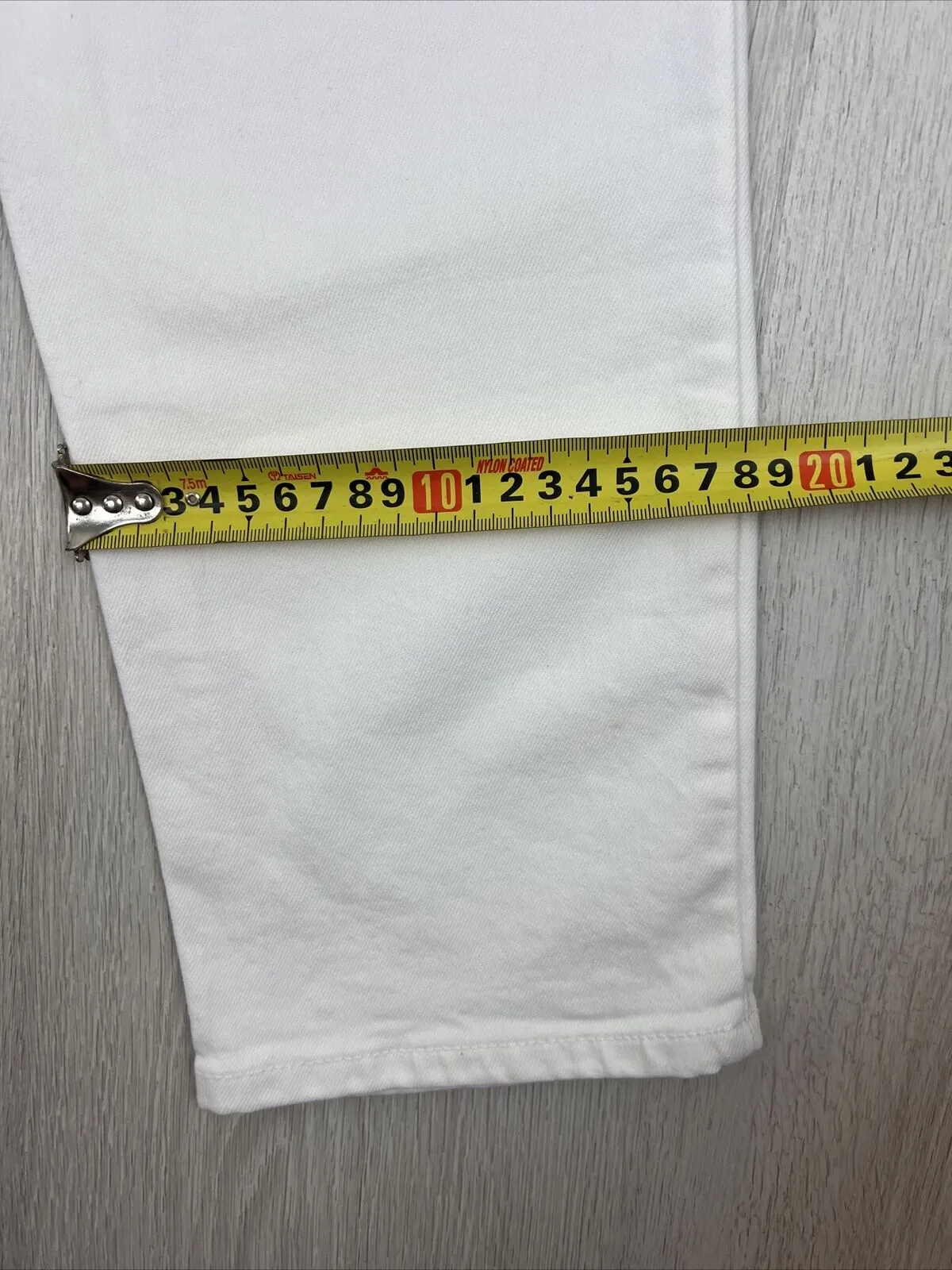 Massimo Dutti Womens White Slim Jeans Size 8