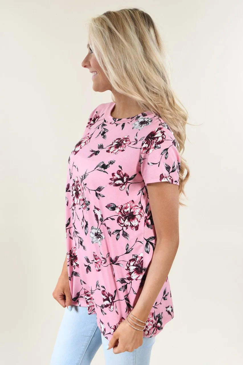 Masterpiece Pink Floral Top