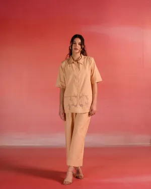 Melon Muse  Poplin Patchwork Co-ord Set