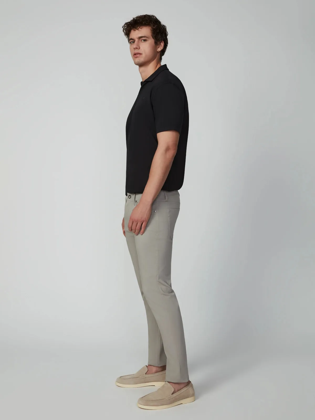 Men's 5-Pocket Solid Bungee Pant