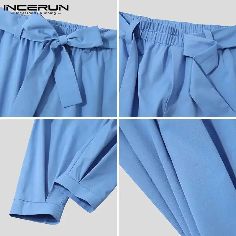 Men's Drawstring Harem Trousers