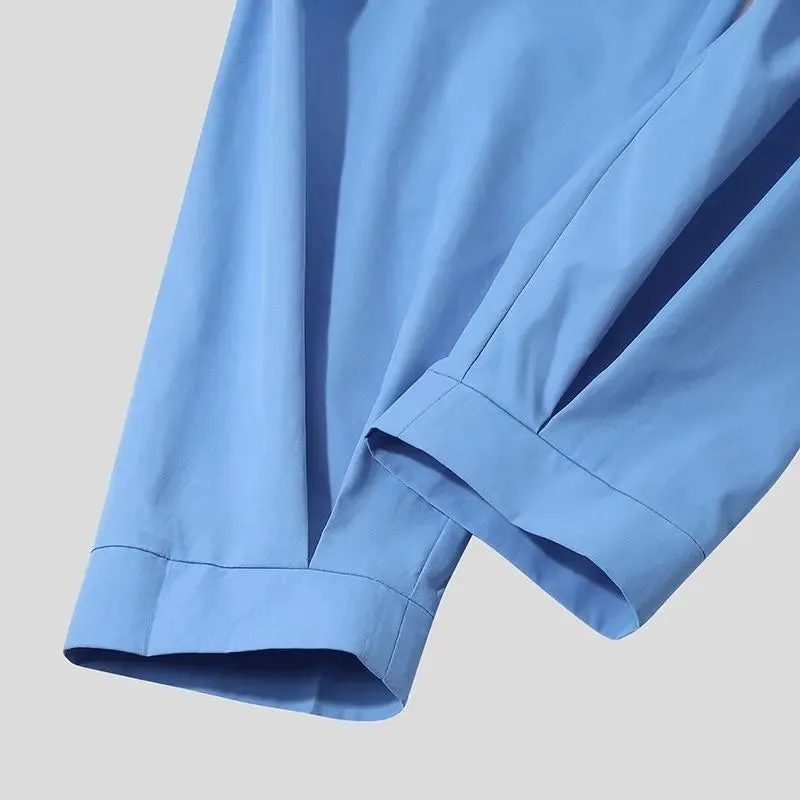 Men's Drawstring Harem Trousers