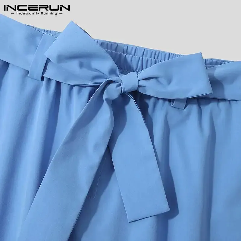 Men's Drawstring Harem Trousers