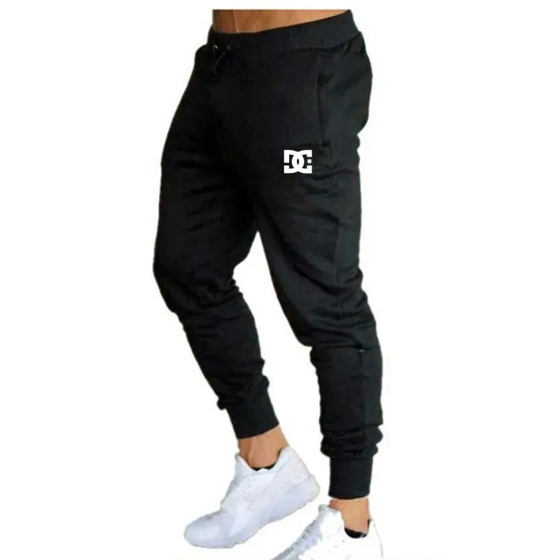 Men's Fleece Printed Logo Jogging Pants
