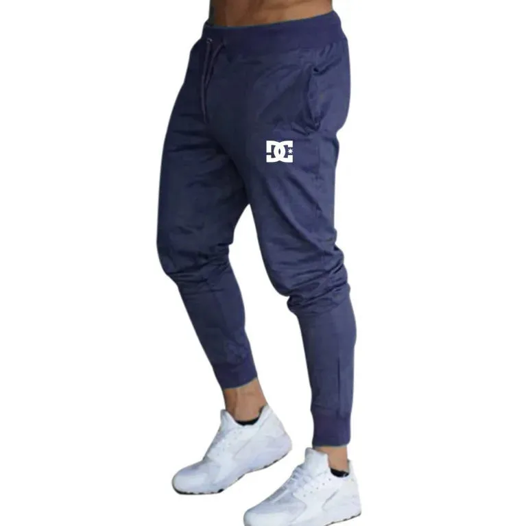 Men's Fleece Printed Logo Jogging Pants
