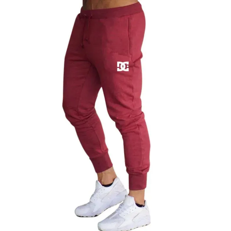 Men's Fleece Printed Logo Jogging Pants