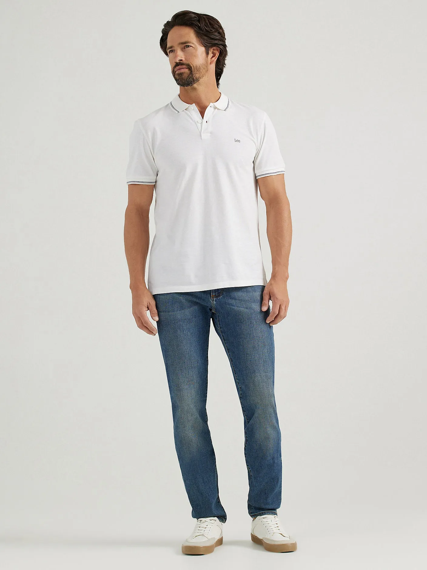 Men's Legendary Polo Shirt - Bright White - 112347471