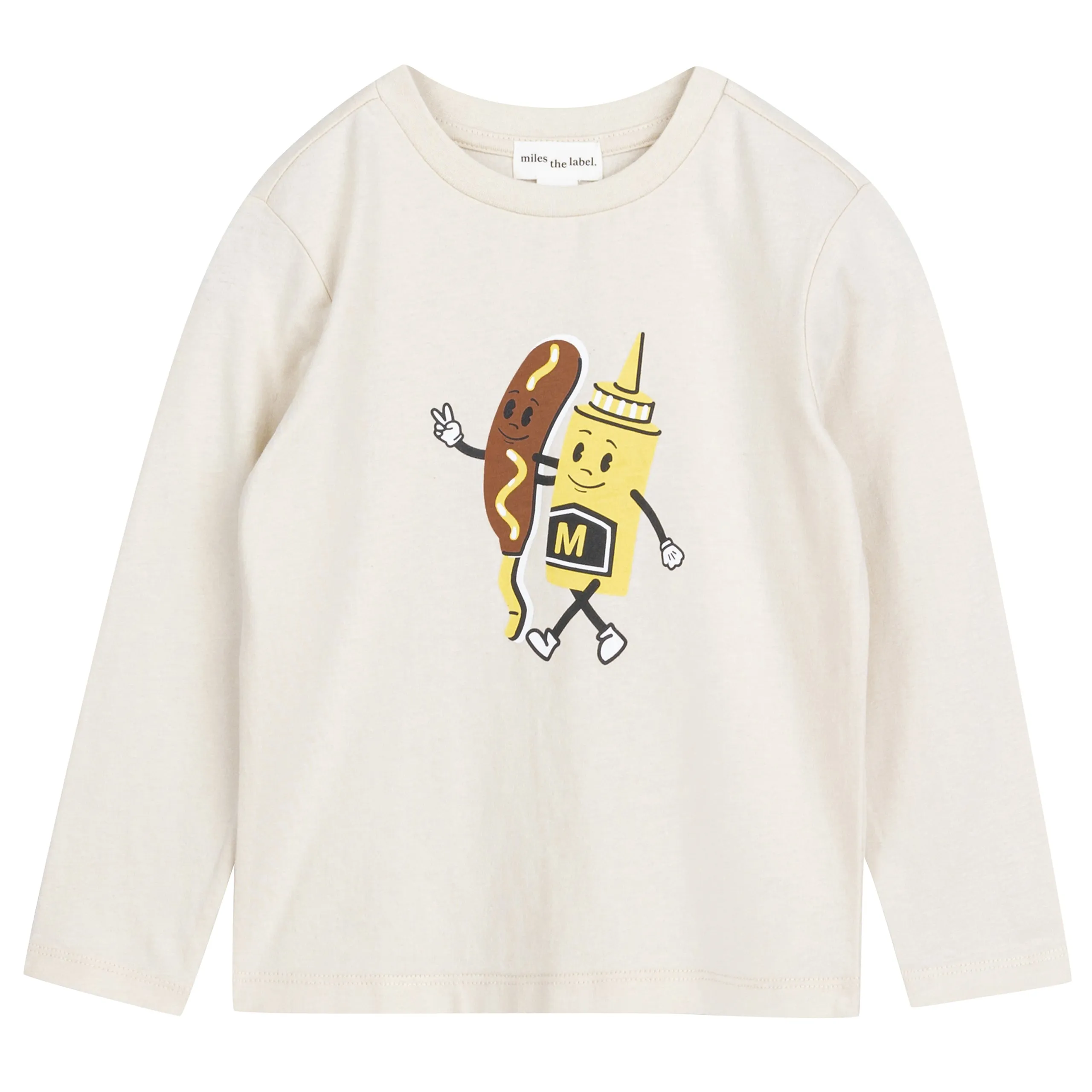 Miles the Label Mustard and Corn Dog Tee