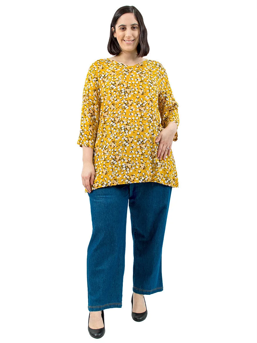 Mimosa Top - Print*