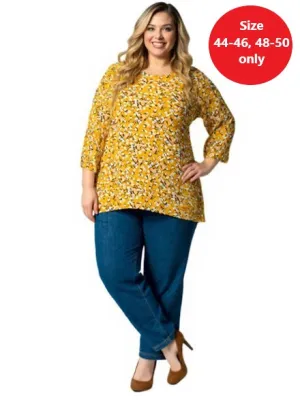 Mimosa Top - Print*