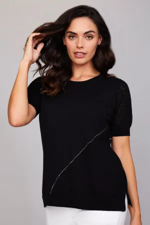 Mixed Stitch Elbow Sleeve: FINAL SALE