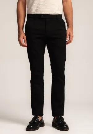 MOC - Celana Panjang Chinos Pria Joseph - Black