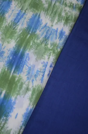 Modal Soft Muslin Tie And Dye Kurta Set
