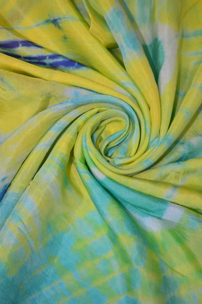 Modal Soft Muslin Tie And Dye Kurta Set