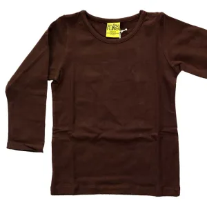 More Than A Fling by DUNS Kids Top - Java Brown