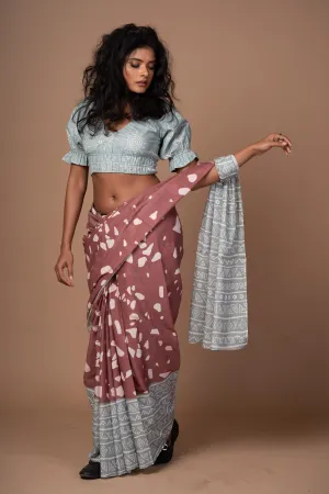 Mosaic Magic Cotton Sari