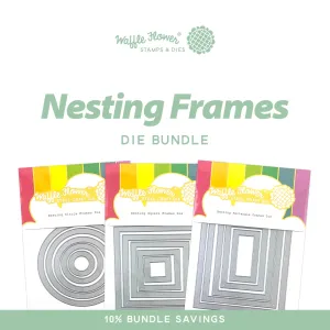 Nesting Frames Die Bundle