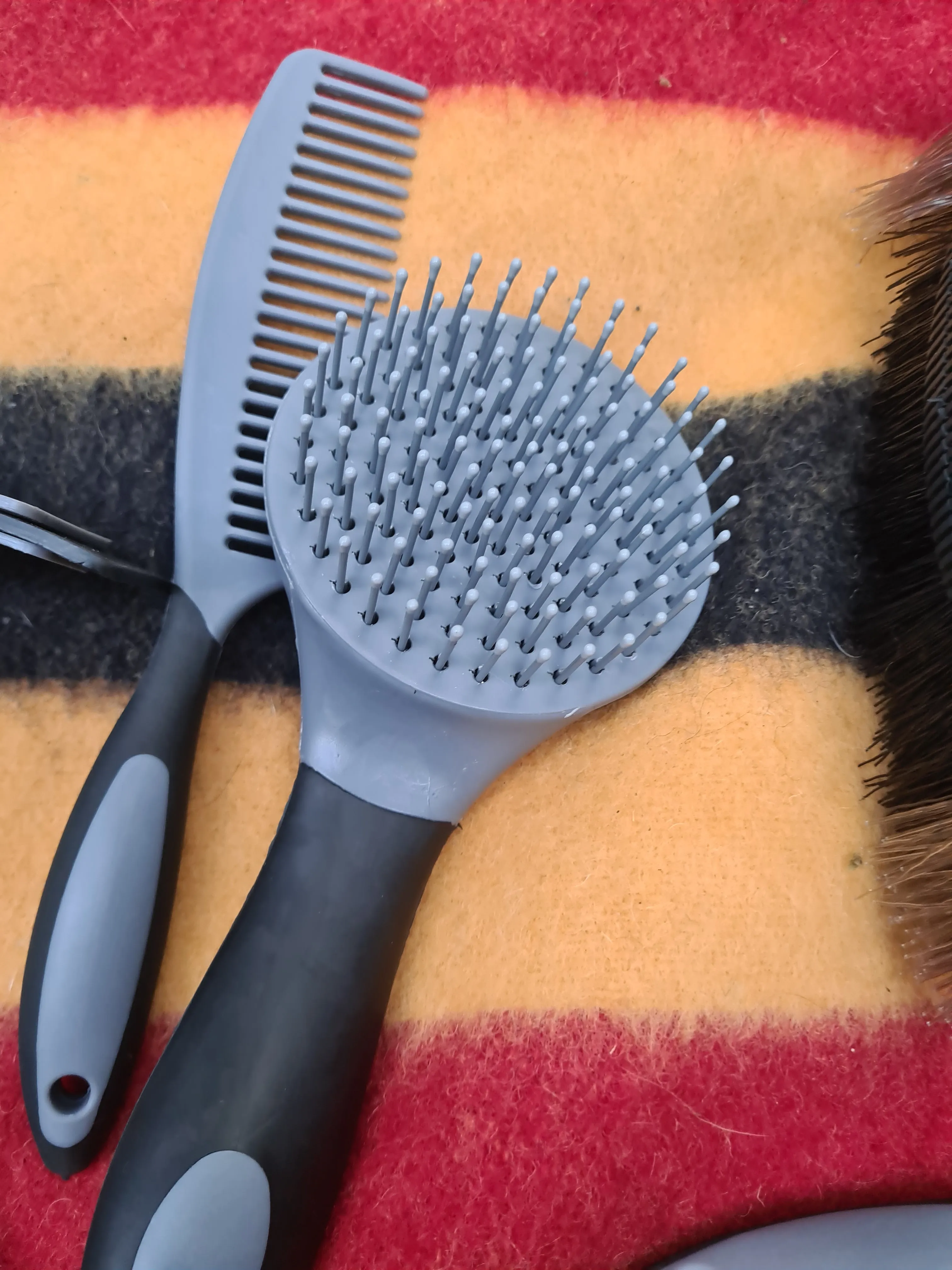 New Rhinegold soft touch groom kit with bag FREE POSTAGE☆
