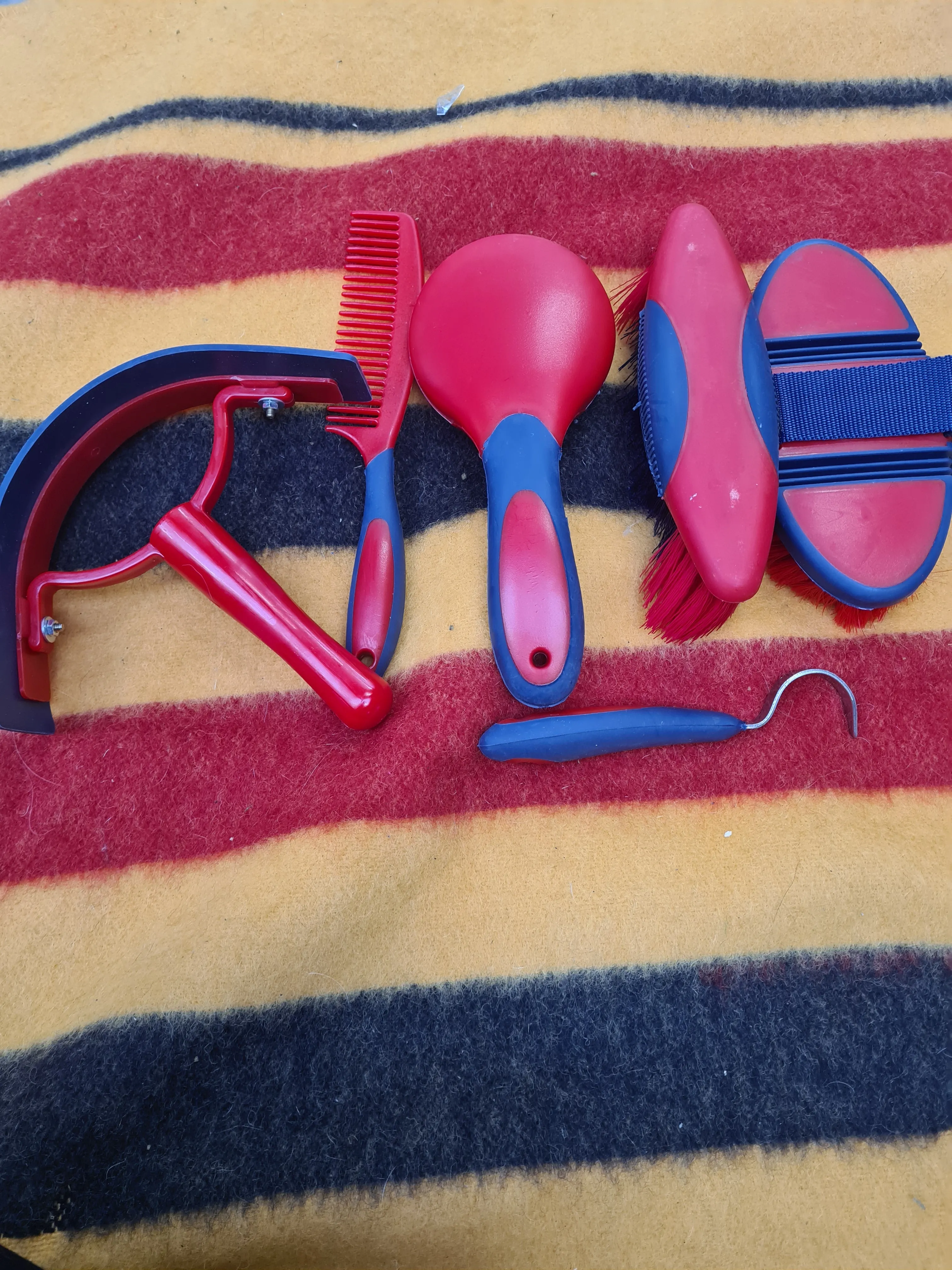 New Rhinegold soft touch groom kit with bag FREE POSTAGE☆