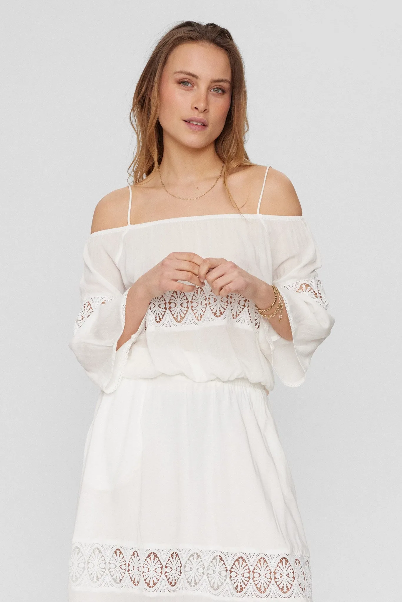 NUGAIA SHIRT - Bright White