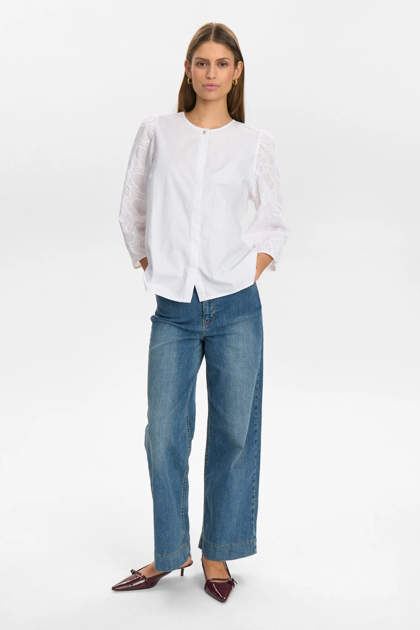 NUHENSLEY SHIRT - Bright White