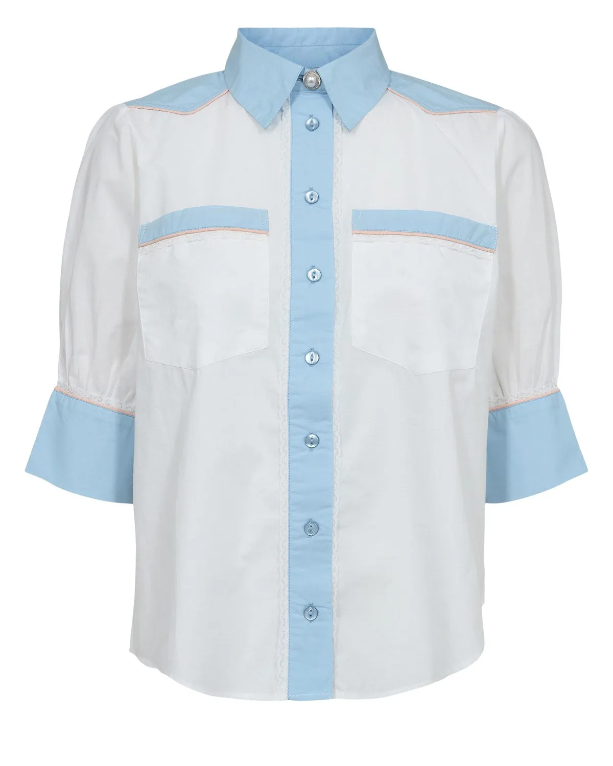 NUMELISSA SHIRT - Bright White