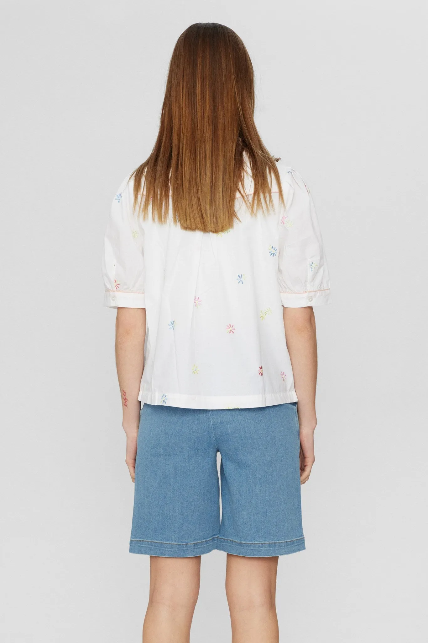 NUMELISSA SS SHIRT - Bright White
