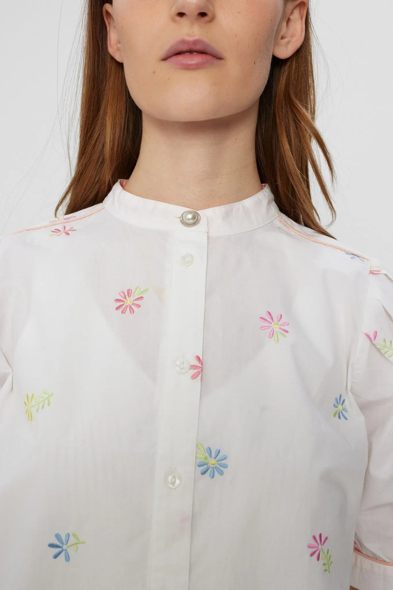 NUMELISSA SS SHIRT - Bright White